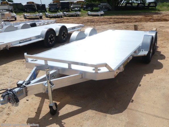 2025 Aluma 8218H |  Utility | 2-52k Axles | Slide Out Ramps available in Lacy Lakeview, TX