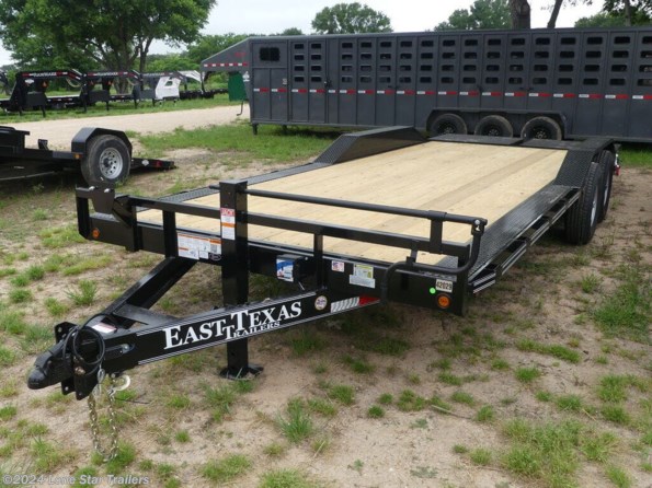 2024 East Texas Trailers | 8.5x22 | BP Equipment Hauler | 2-7k axles | Blac available in Lacy Lakeview, TX