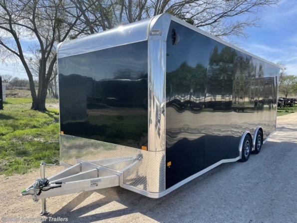 2022 Stealth | 8.5x24 Enclosed | 2-5.2k Axles | Black | Ramp available in Lacy Lakeview, TX