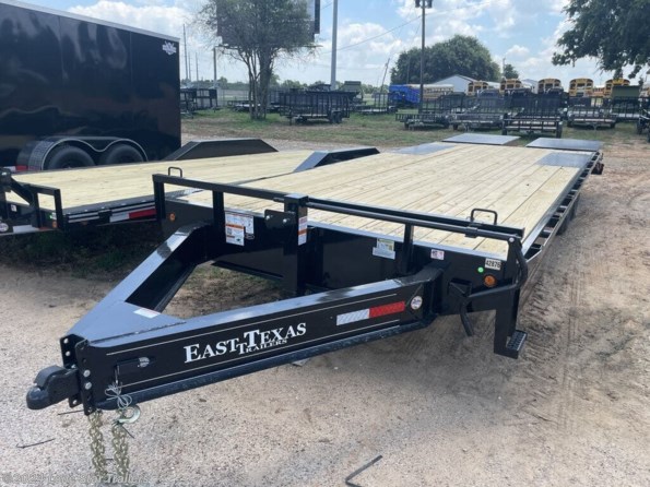 2025 East Texas Trailers | 8.5x25 | BP Deckover | 2-7k axles | Black | Mega available in Lacy Lakeview, TX