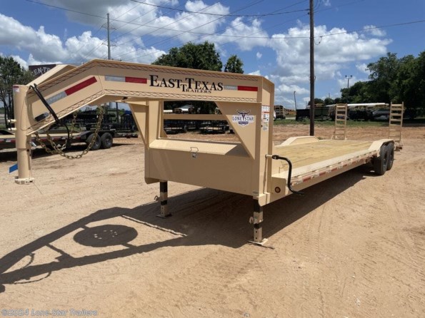 2025 East Texas Trailers | 8.5x32 | GN Equipment Hauler | 2-8k Axles | Tan available in Lacy Lakeview, TX