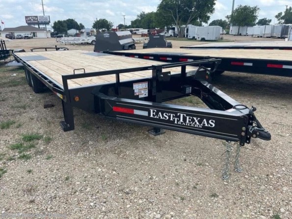 2025 East Texas Trailers | 8.5x20 | BP Deck Over | 2-7k axles | Black | Sli available in Lacy Lakeview, TX