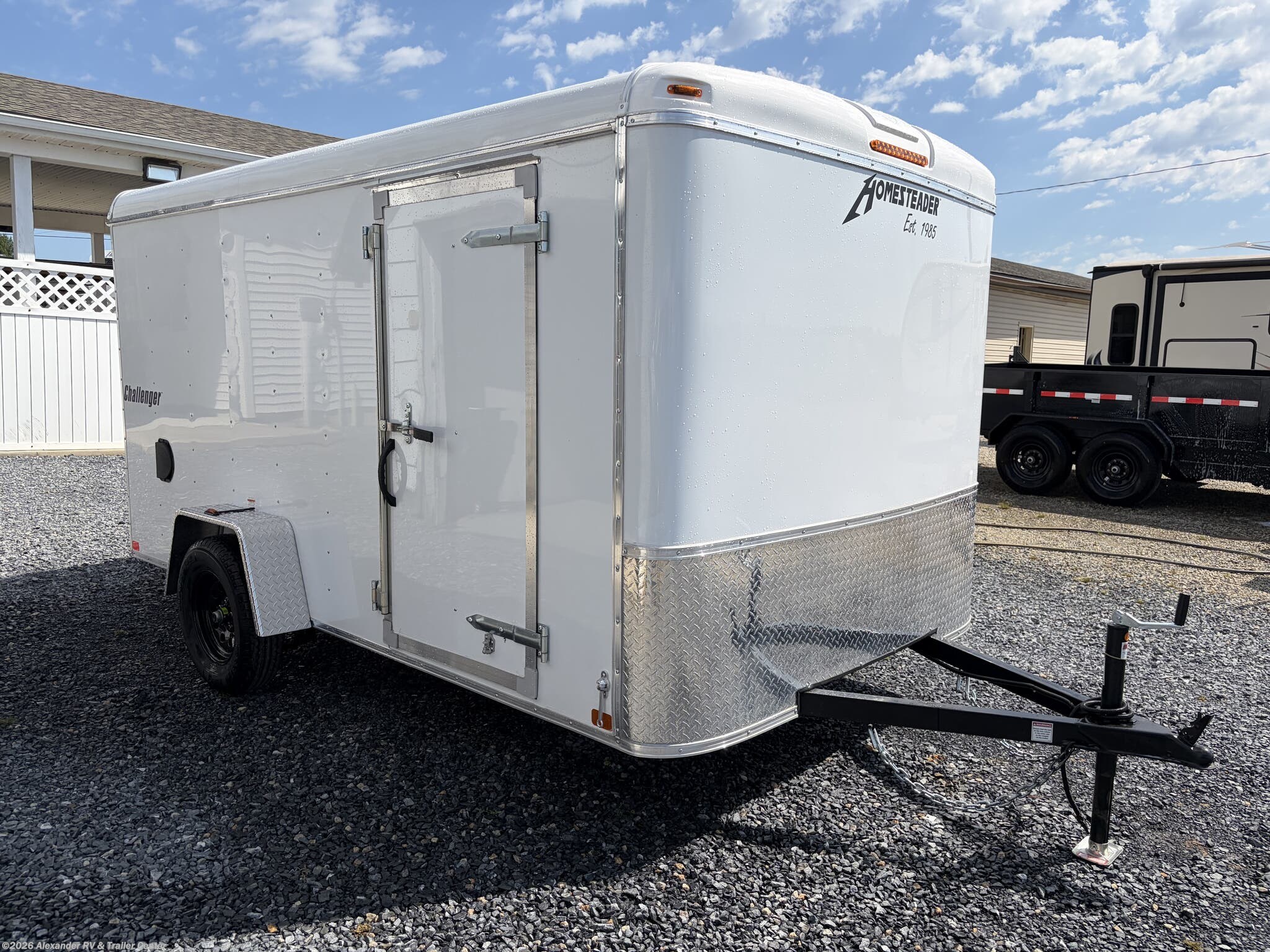 New 2026 Homesteader Challenger 7x12 w/ Ramp Door Package, +6" Height available in Clayton, Delaware