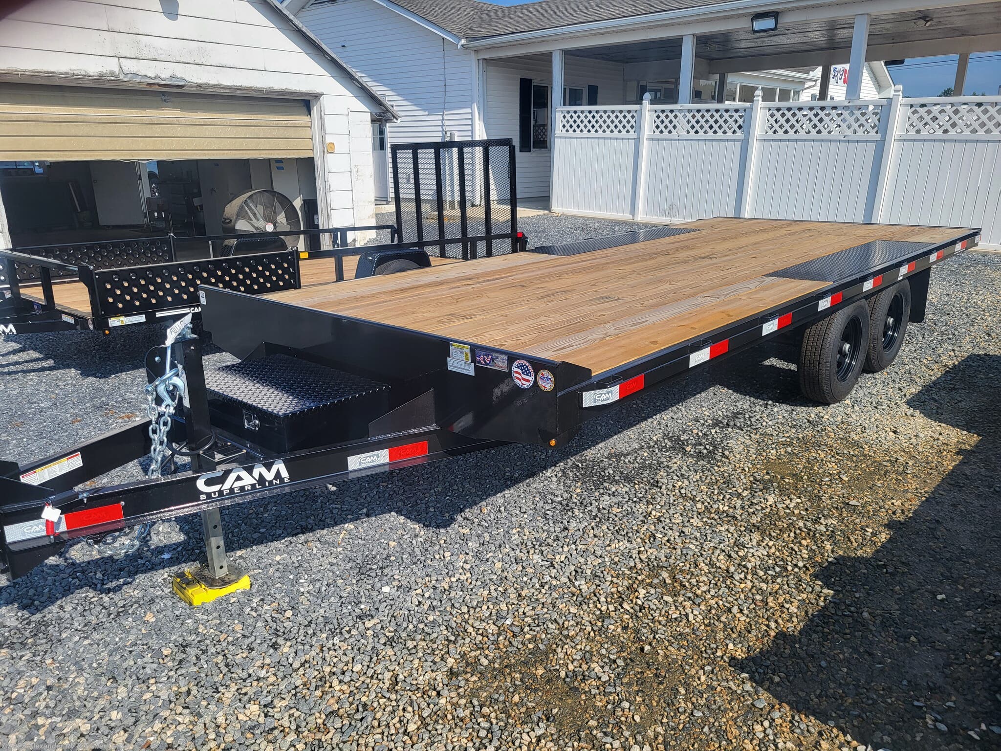 New 2026 CAM Superline  8.5X20 DECKOVER FLAT DECK available in Clayton, Delaware