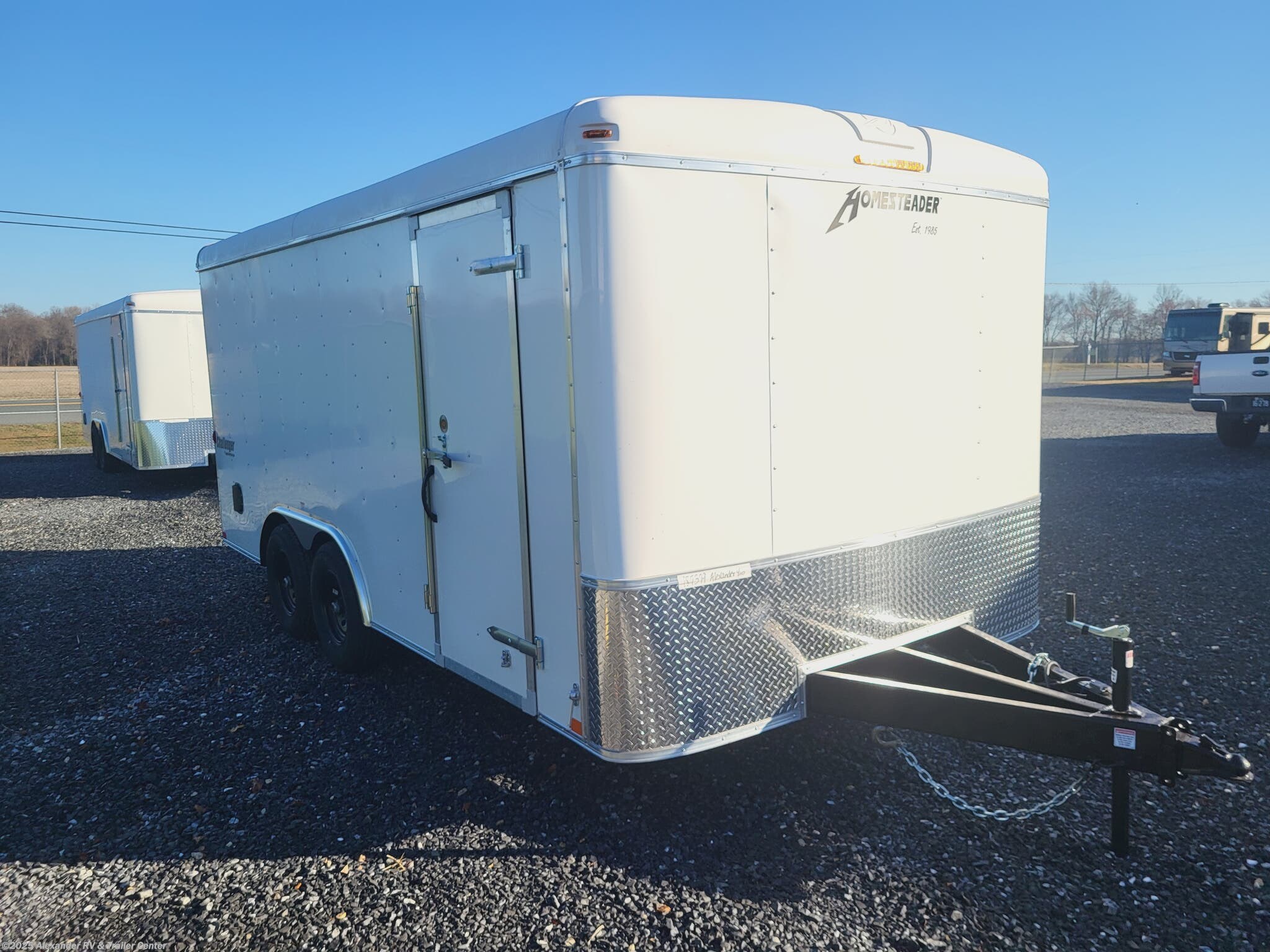 New 2026 Homesteader Challenger 8.5x16 W/ Ramp Door Package, 60" Ext Tongue, 10K available in Clayton, Delaware
