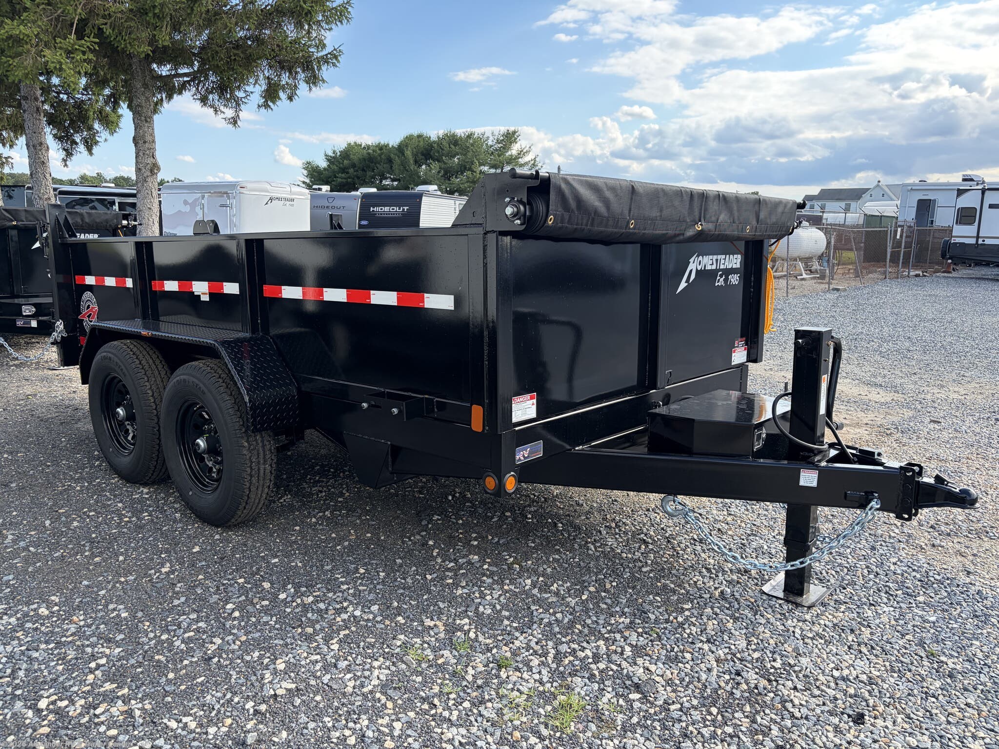 New 2027 Homesteader Dump Trailers 7X12 HX 12K available in Clayton, Delaware