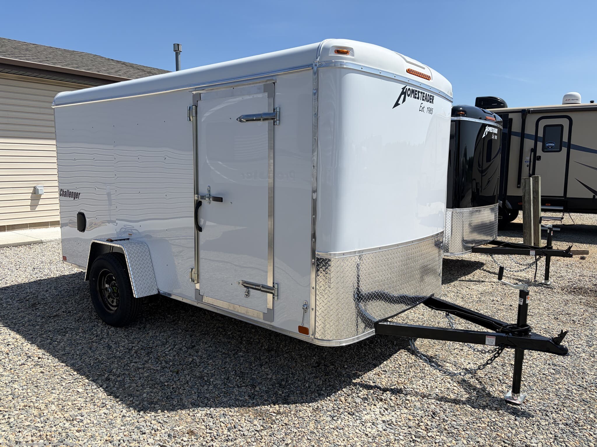 New 2027 Homesteader Challenger 6x12 W/ Ramp Door Pkg, +6" Height available in Clayton, Delaware