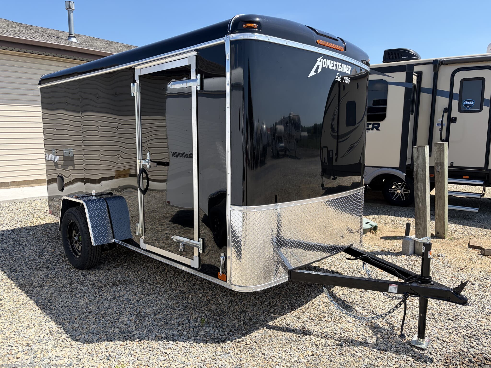 New 2027 Homesteader Challenger 6x12 W/ Ramp Door Pkg, +6" Height available in Clayton, Delaware