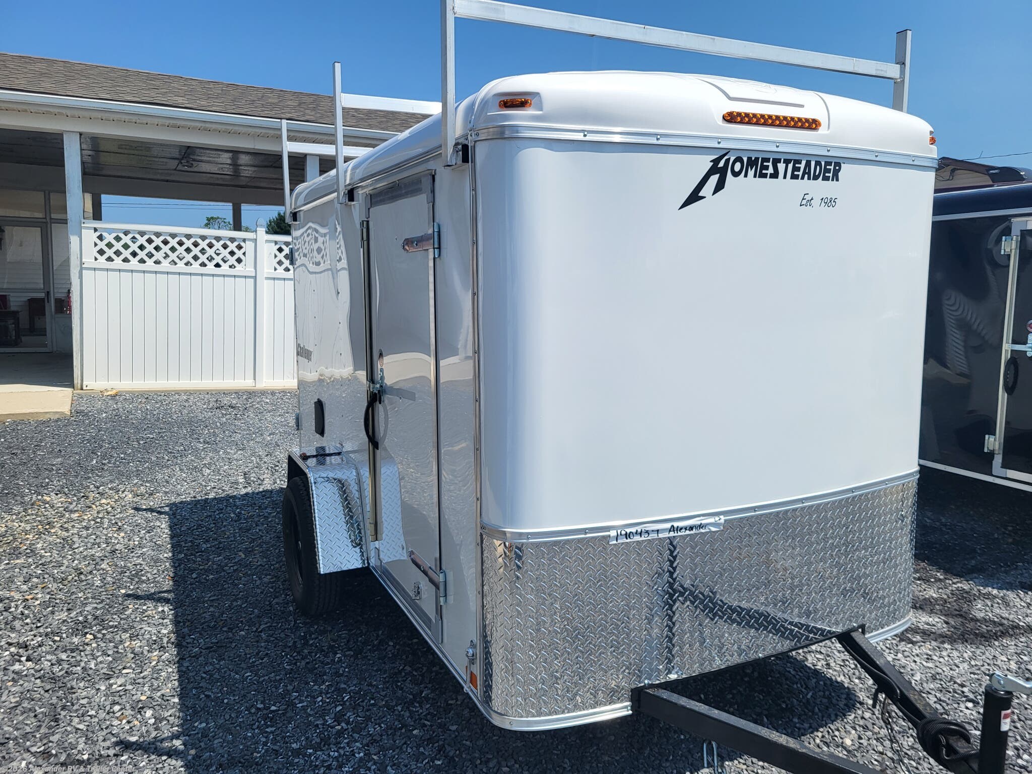 New 2026 Homesteader Challenger 6x10 W/ Double Rear Doors, 3 Ladder Racks available in Clayton, Delaware