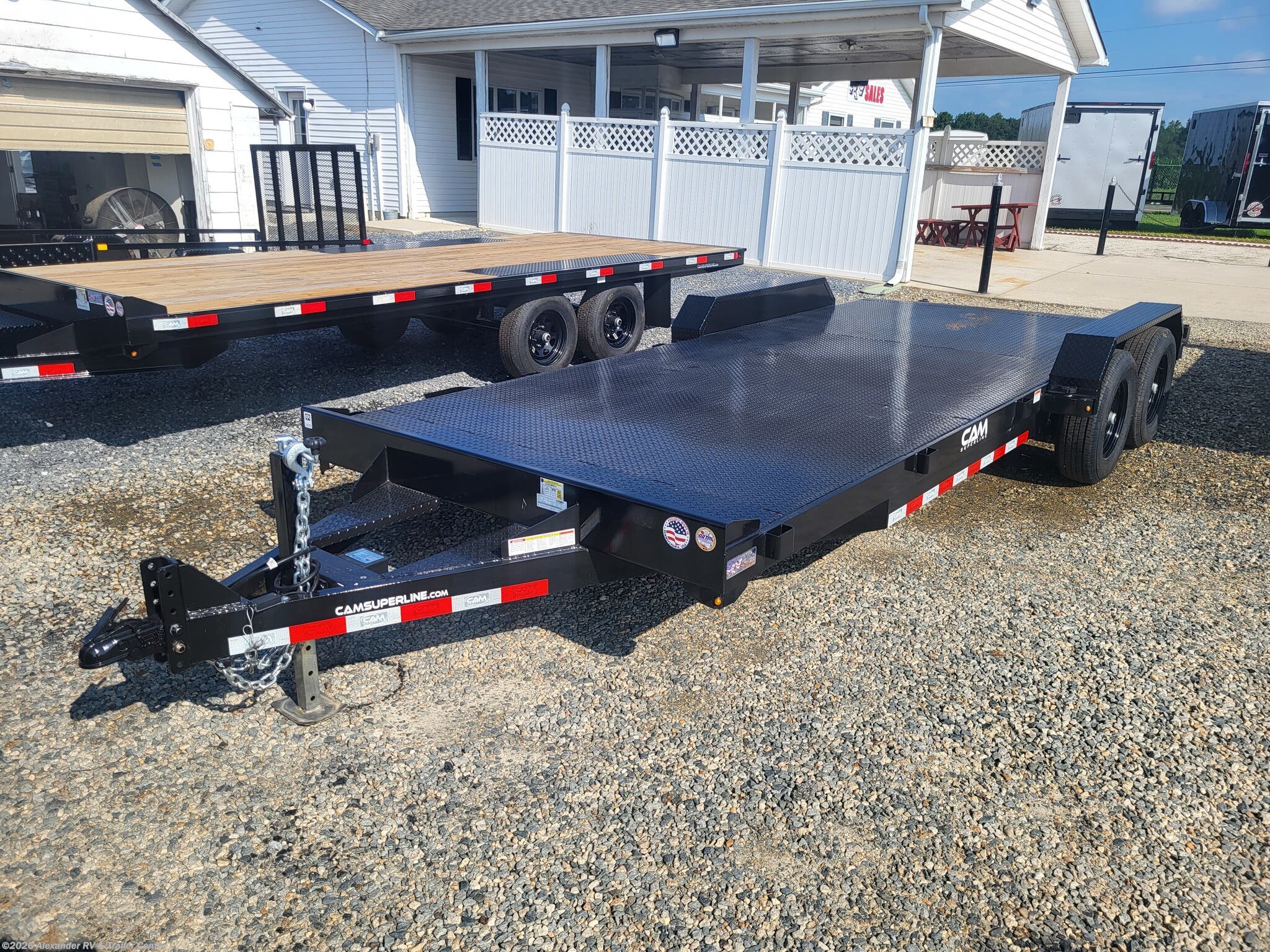 New 2025 CAM Superline  6'10X20 STEEL DECK CAR HAULER 10K available in Clayton, Delaware