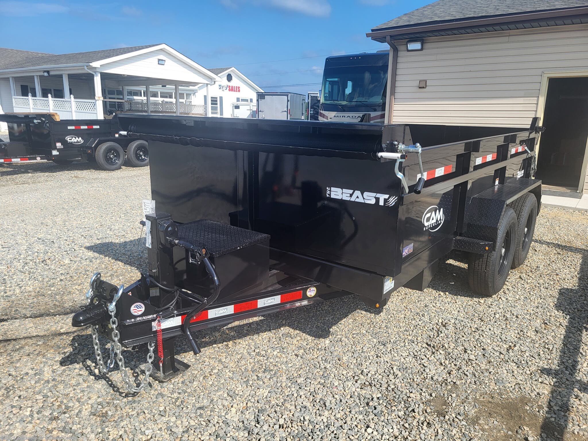 New 2025 CAM Superline  6'9X12 LO PRO BEAST DUMP available in Clayton, Delaware