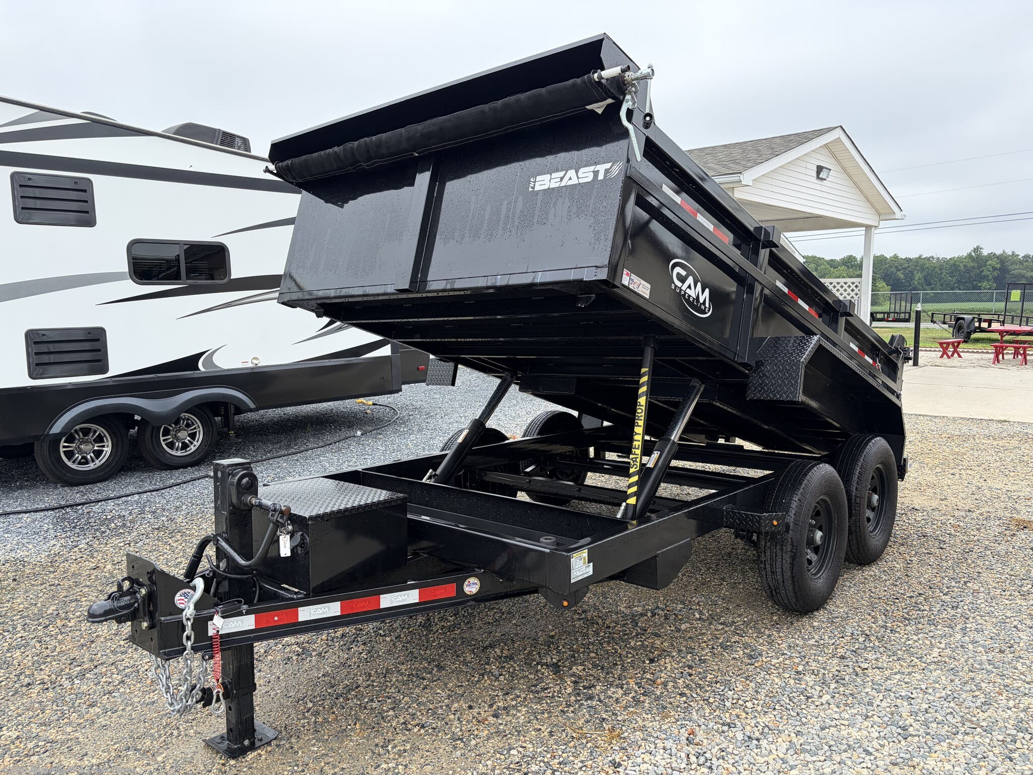 New 2025 CAM Superline  6'9X12 LO PRO BEAST DUMP available in Clayton, Delaware