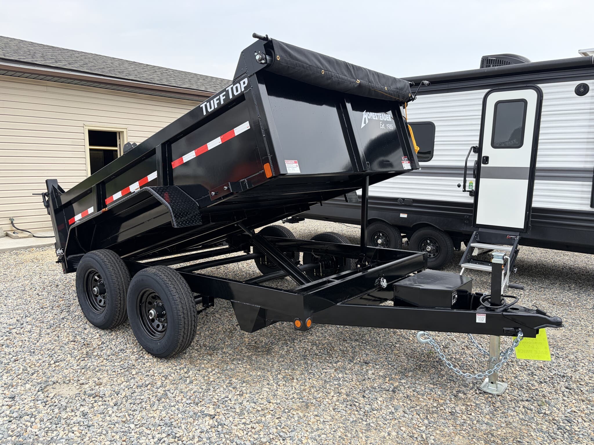 New 2027 Homesteader Dump Trailers 7x10 MX 10k available in Clayton, Delaware