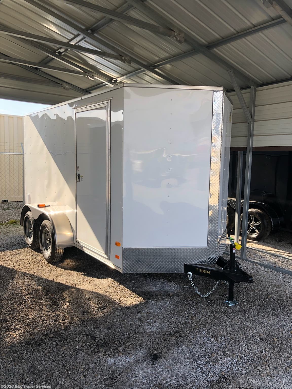 Cargo Trailer 2019 Covered Wagon 6X14 TANDEM AXLE ENCLOSED TRAILER