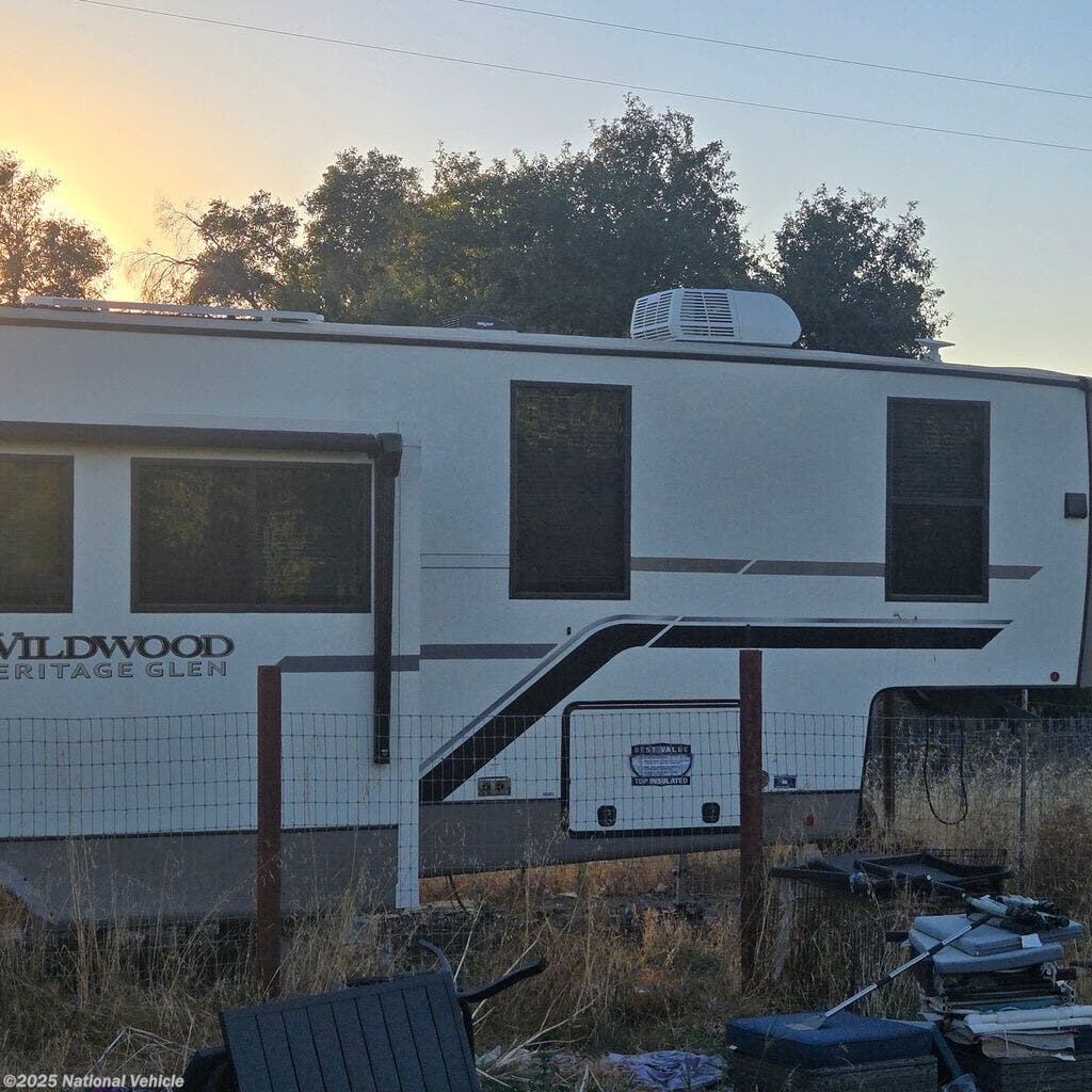 Used 2024 Forest River Wildwood Heritage Glen 375FAM available in Newcastle, California
