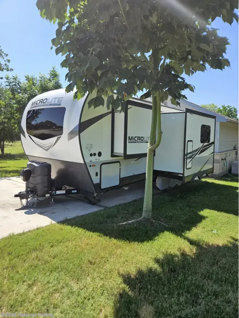 Used 2021 Forest River Flagstaff Micro Lite 25FBLS available in Kingsland, Texas
