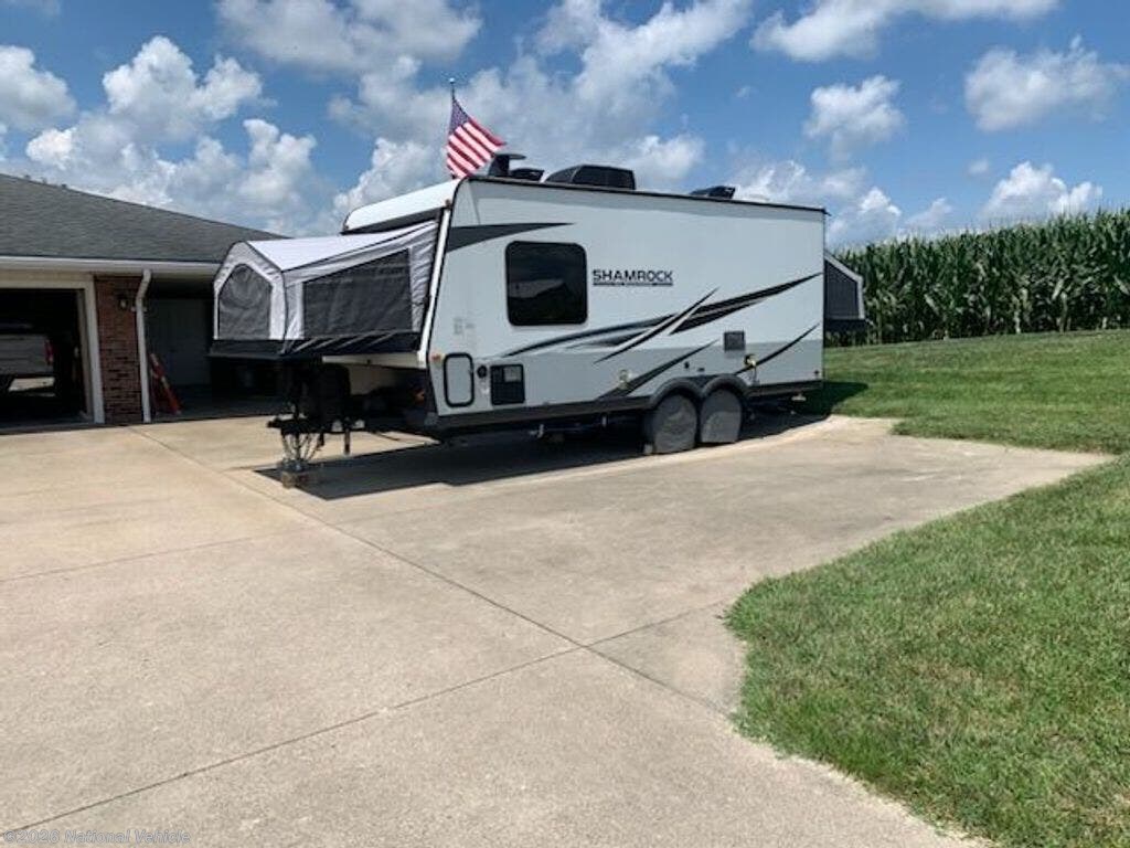 Used 2022  Forest River Flagstaff Shamrock 19 by Forest River from National Vehicle in Jasper, IN