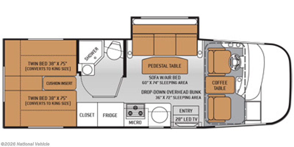 Used 2015 Thor Motor Coach Axis 24.1 available in Wyoming, Michigan