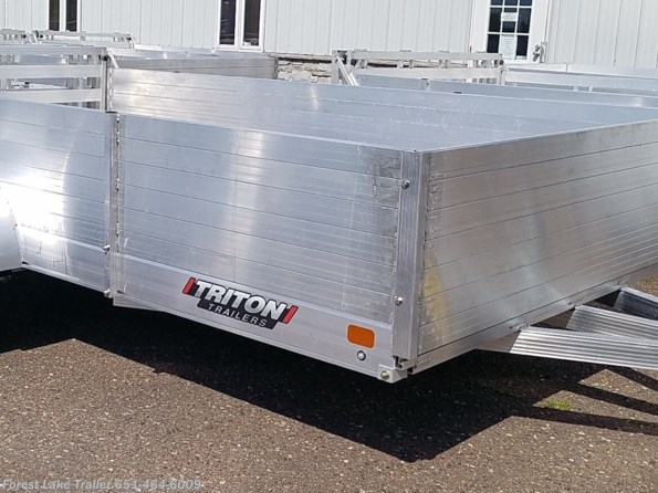 2022 Triton Trailers FIT Series FIT1281 6.75x12 Tall Solid Sides available in Forest Lake, MN