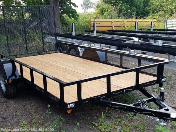 2022 ABU 6x10 HD Steel Rail Side Utility Trailer available in Forest Lake, MN