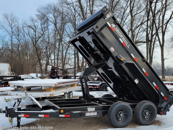 2022 IronBull 83x12 14K DumpTrailer available in Forest Lake, MN