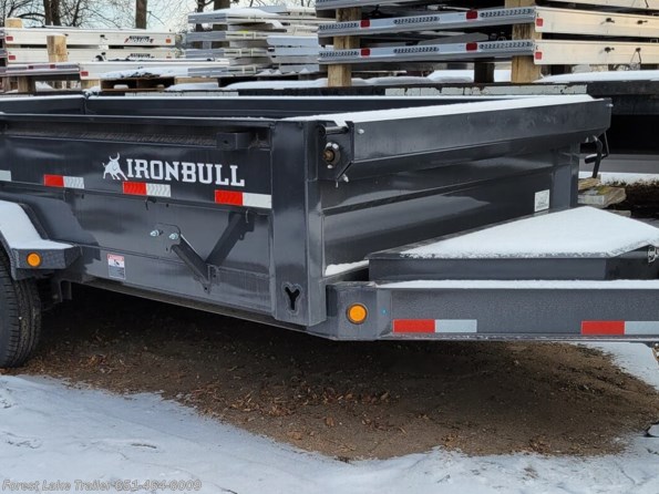 2022 IronBull 83x14 14K DumpTrailer available in Forest Lake, MN