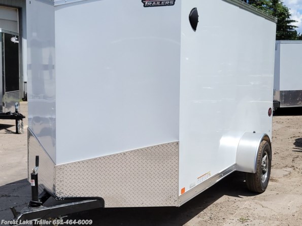 2022 United Trailers WJ 6x12 6’6'' H V Front Enclosed Trailer w/Torsion available in Forest Lake, MN