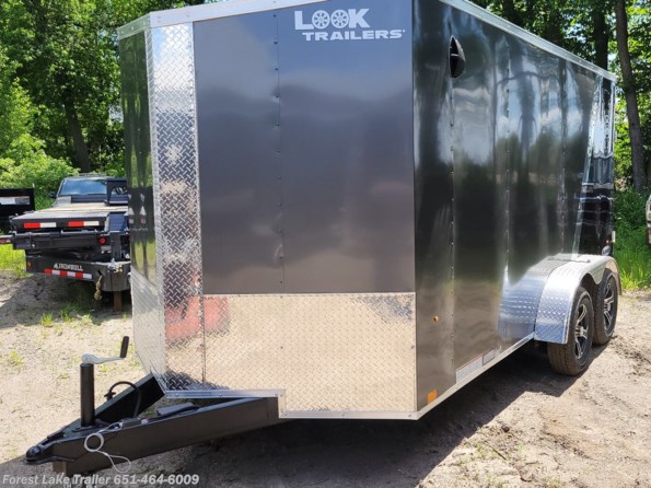 2023 Look Element 7x14 6'6'' Tall Enclosed Motorcycle Cargo Trailer available in Forest Lake, MN