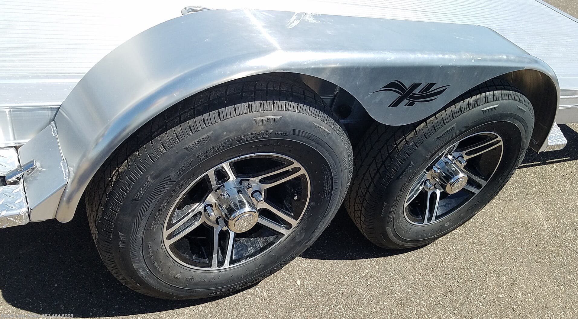 7x20 Car Hauler Trailer for sale New Hillsboro 20' 10k Aluminum Car