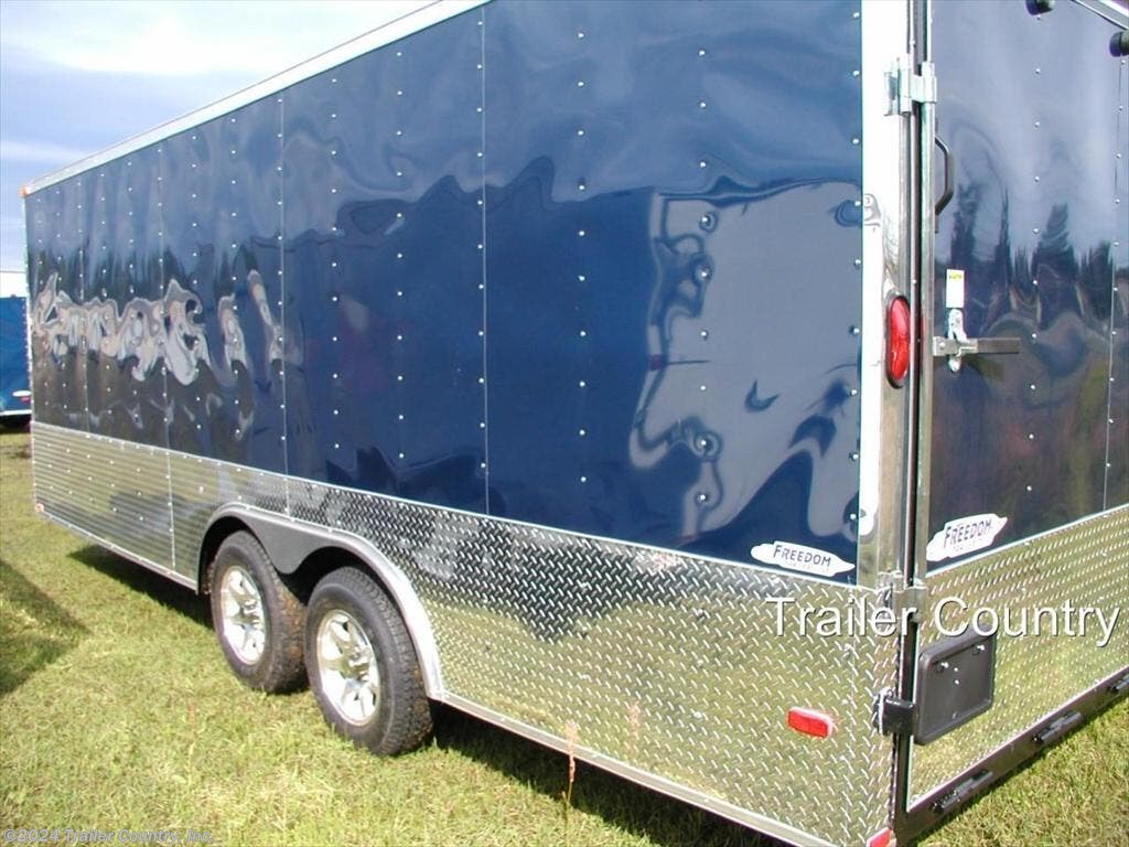 8x24 Car Hauler Trailer for sale New Freedom Trailers TrailersUSA