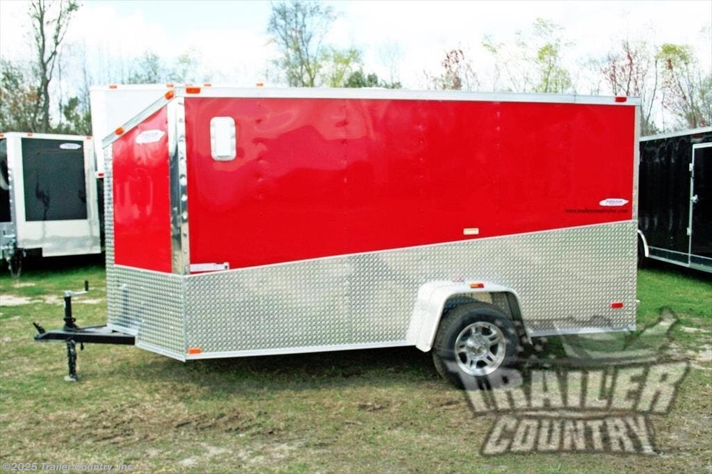 6x12 Cargo Trailer for sale New Freedom Trailers TrailersUSA