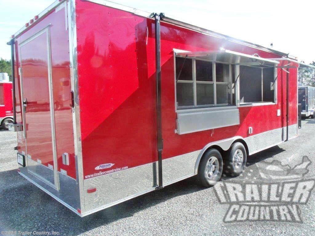 8x24 Concession/Vending Trailer for sale New Freedom Trailers TrailersUSA