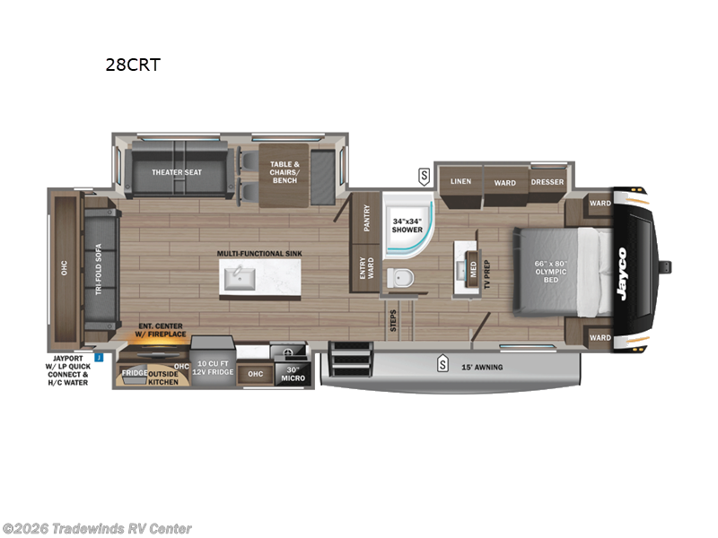 New 2026 Jayco Eagle HT 28CRT available in Clio, Michigan
