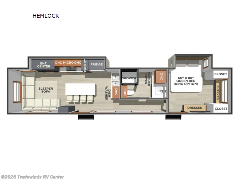 New 2026 Forest River Lost Pines HEMLOCK available in Clio, Michigan