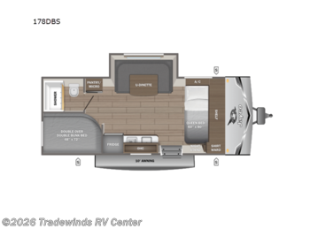 New 2026 Jayco Jay Flight SLX 178DBS available in Clio, Michigan