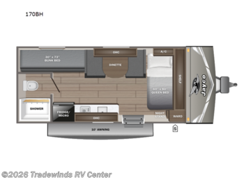 New 2027 Jayco Jay Flight 170BH available in Clio, Michigan