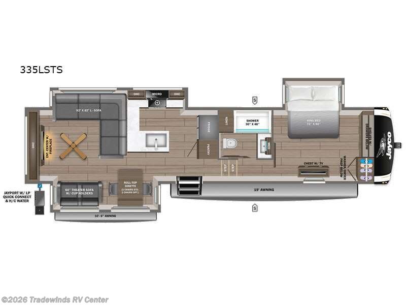 New 2026 Jayco Eagle 335LSTS available in Clio, Michigan