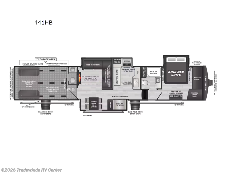 New 2026 Keystone Raptor 441HB available in Clio, Michigan