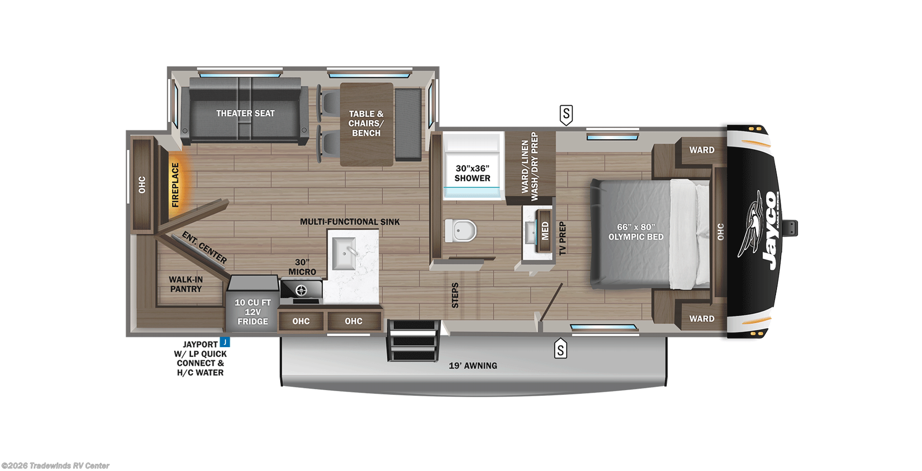 New 2026 Jayco Eagle HT 26REC available in Clio, Michigan