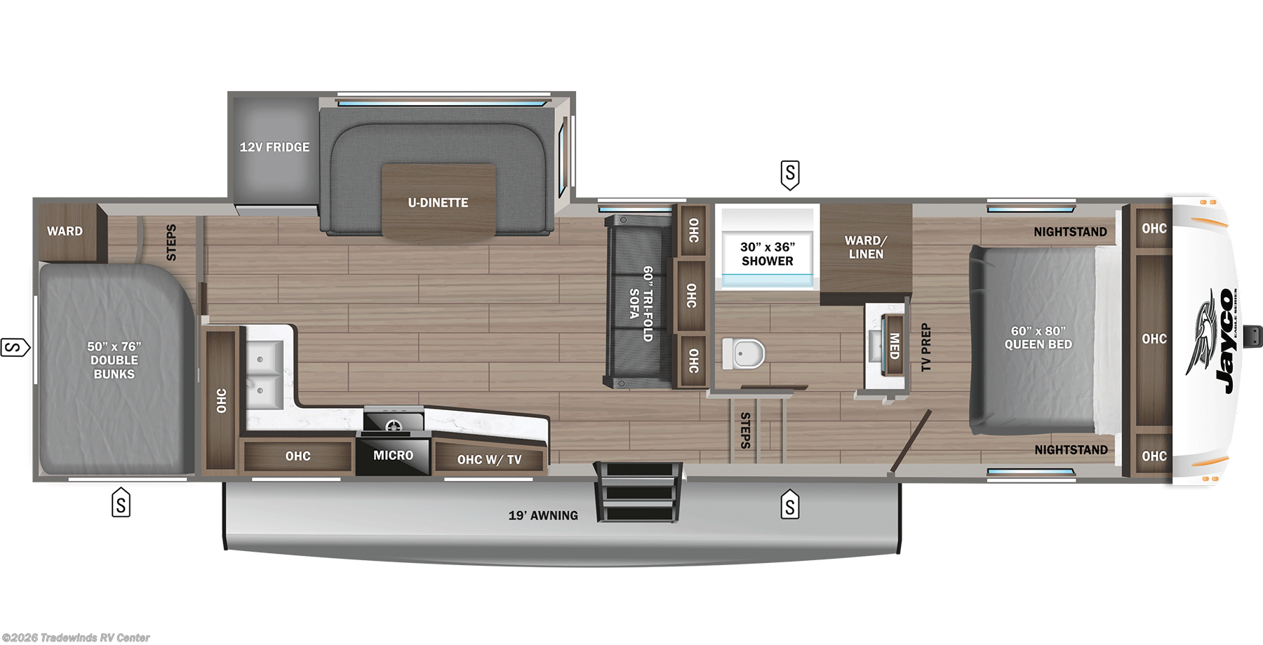 New 2026 Jayco Eagle SLE 28BHU available in Clio, Michigan