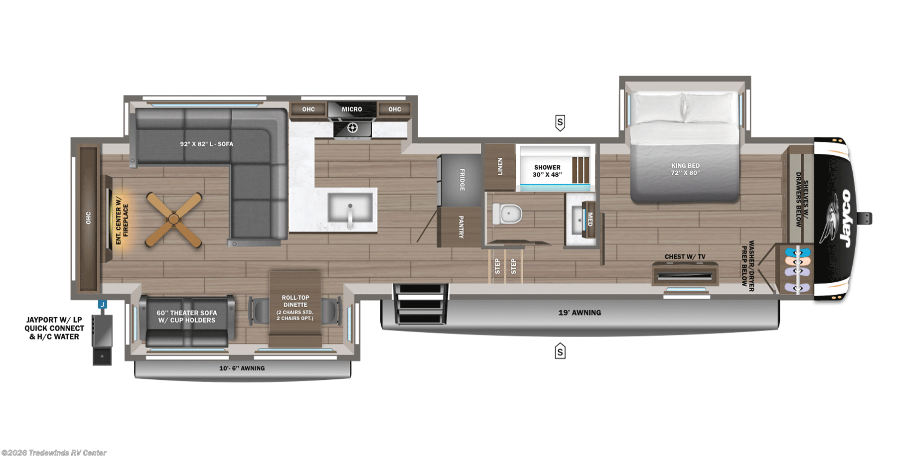New 2026 Jayco Eagle 335LSTS available in Clio, Michigan