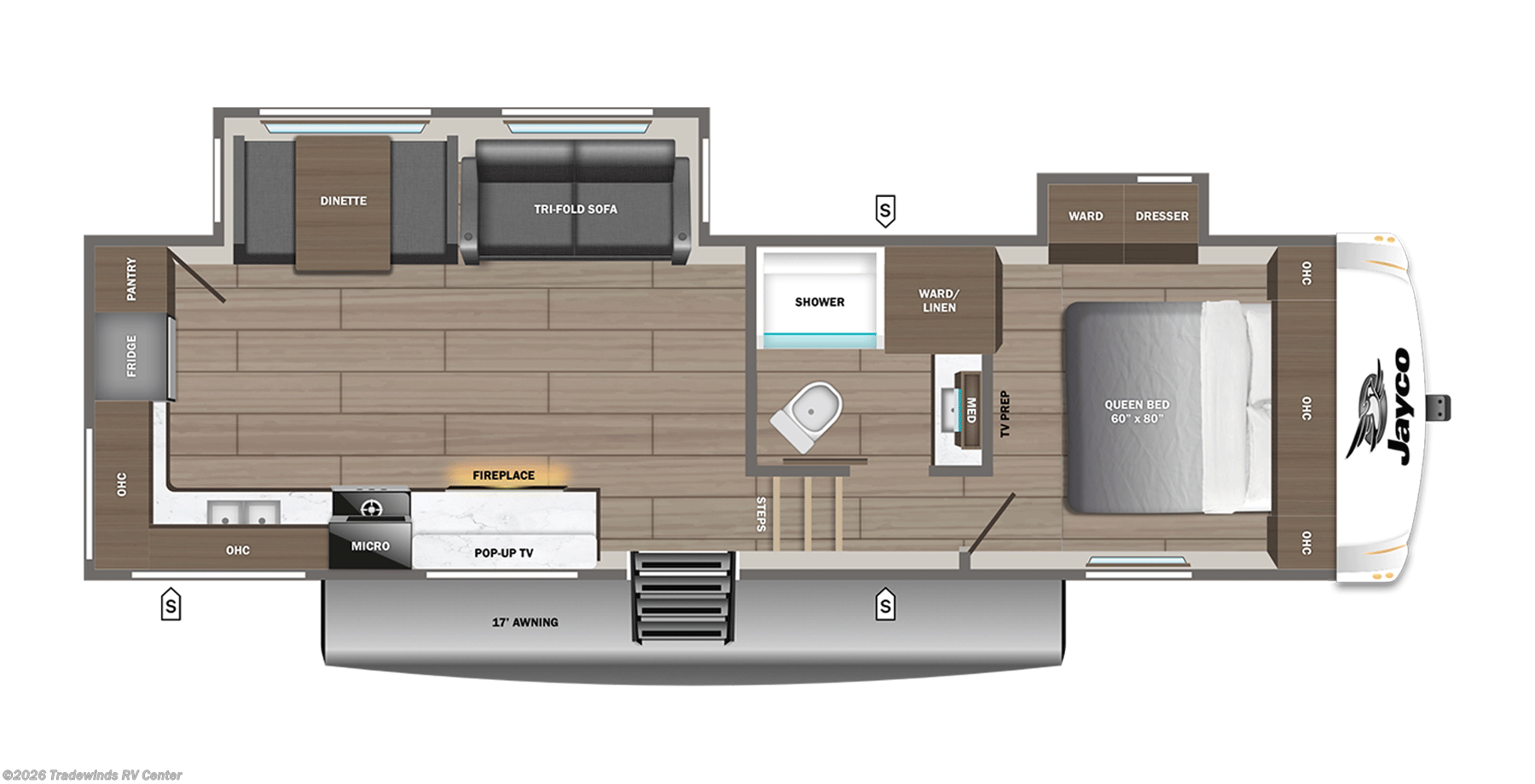 New 2027 Jayco Eagle SLE 28RKS available in Clio, Michigan