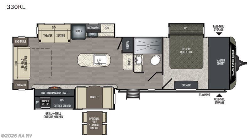 Used 2020 Keystone Laredo 330RL available in Desert Hot Springs, California