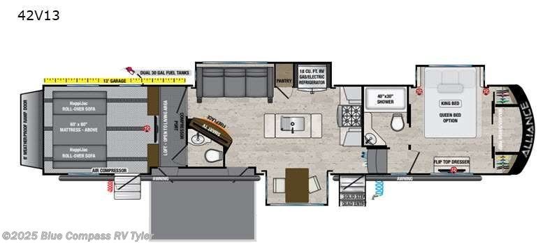 2021 Alliance RV Valor 42V13