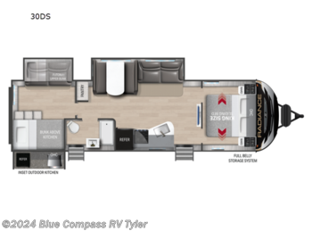 New 2023 Cruiser RV Radiance Ultra Lite 30DS available in Tyler, Texas