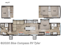 New 2026 Alliance RV Benchmark 44LFT available in Tyler, Texas