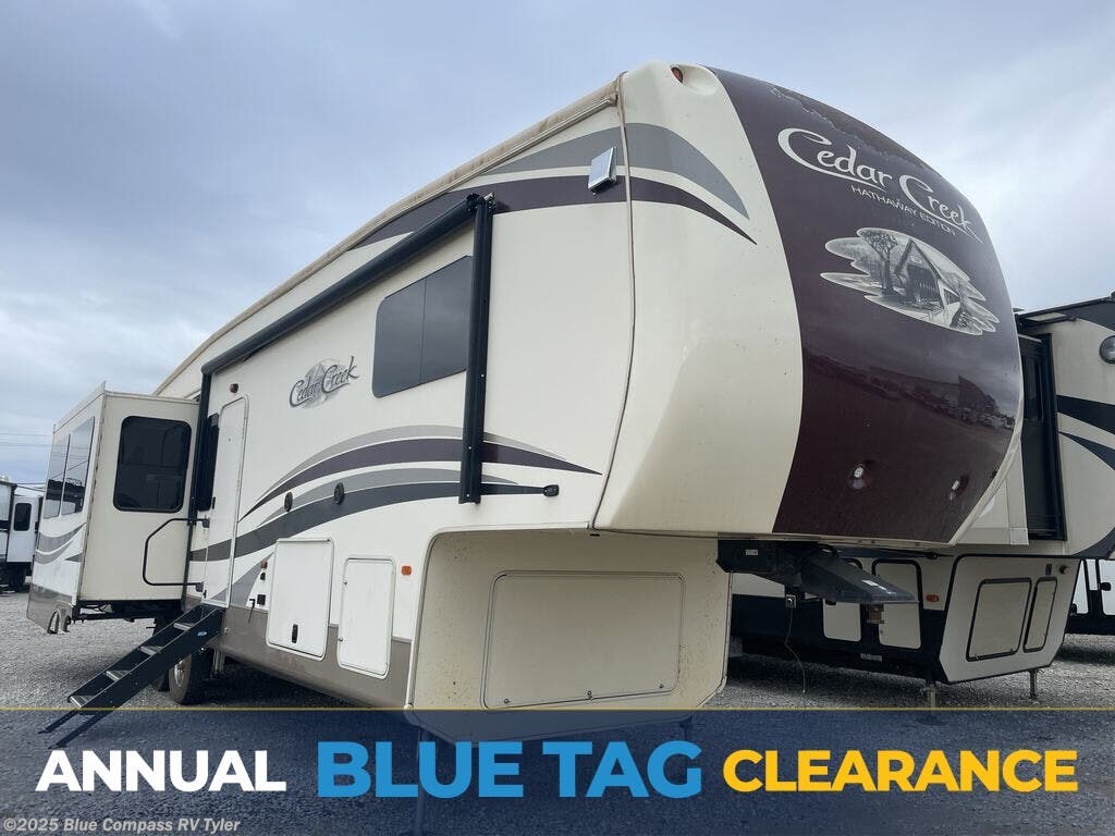 Used 2018 Forest River Cedar Creek Hathaway Edition 36CK2 available in Tyler, Texas
