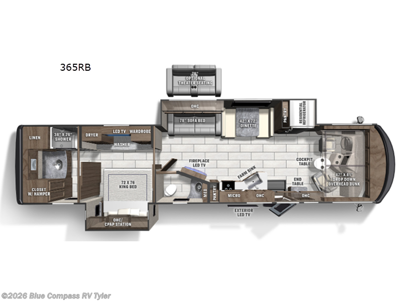 Used 2022 Coachmen Sportscoach SRS 365RB available in Tyler, Texas
