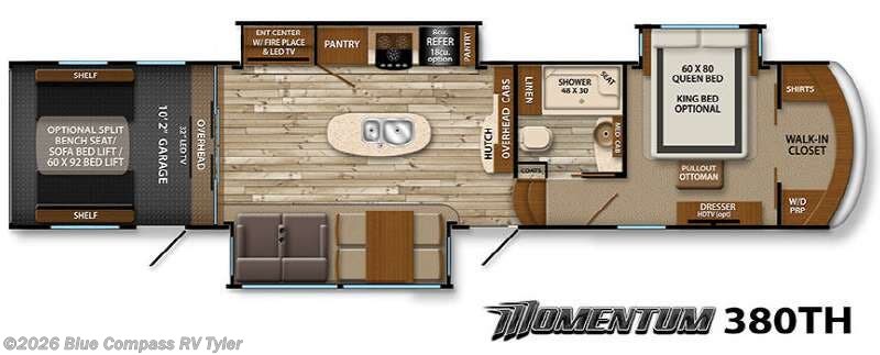 Used 2015 Grand Design Momentum 380TH available in Tyler, Texas