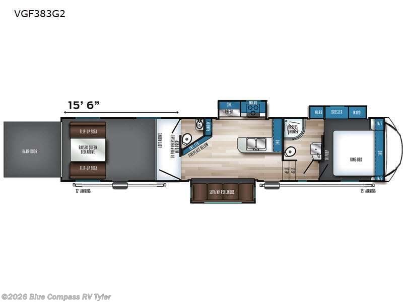 Used 2023 Forest River Vengeance Rogue Armored VGF383G2 available in Tyler, Texas